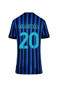 Inter Milan Hakan Calhanoglu #20 Jalkapallovaatteet Naisten Kotipaita 2025-26 Lyhythihainen